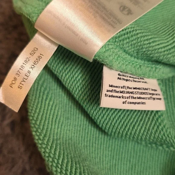 Unisex Lacoste x Minecraft Organic Cotton Fleece SweatpantsUnisex - Green - L - Picture 15 of 16